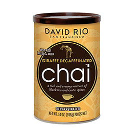 David Rio, Tiger Spice  Chai Decaf Retail 12 Portions