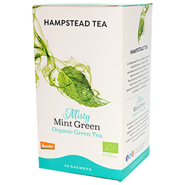 Hampstead Tea, Green Tea Misty Mint DEM BIO
