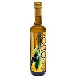Ranise, Oro Liguritio, Olio extra vergine d'Oliva, bottiglia trasparente