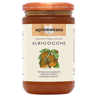 Agrimontana, Confettura extra di Albicocche