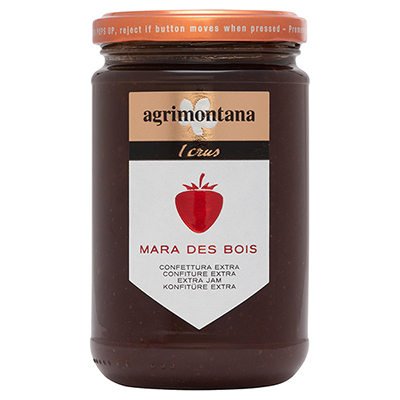 Agrimontana, Confettura extra di Fragole  Crus Mara Des Bois