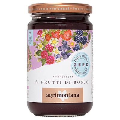 Agrimontana, Confettura di Frutti di Bosco Zero Zucchero