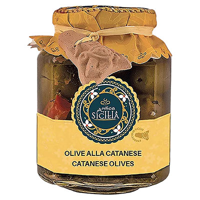 Antica Sicilia, Olive condite alla catanese in olio EVO