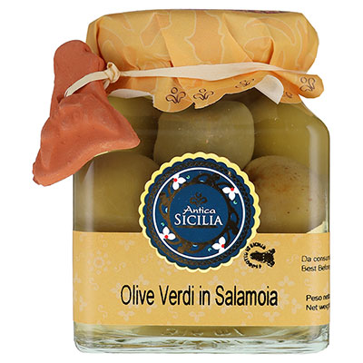 Antica Sicilia, Olive verdi in salamoia