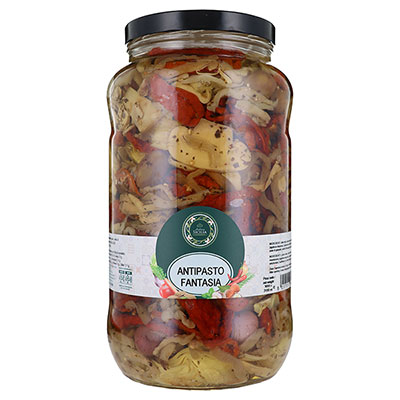 Antica Sicilia, Antipasto fantasia in olio girasole