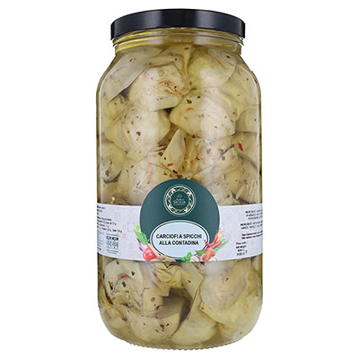 Antica Sicilia, Carciofi alla contadina a spicchiin olio di girasole