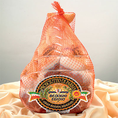 Bedogni Egidio, Prosciutto crudo Parma  DOP, adobbo L' Oscar di Parma Gambero Rosso 2014  ca. 7-8kg