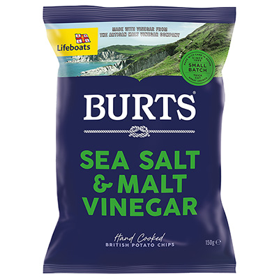 Burts, Sea Salt & Malt Vinegar
