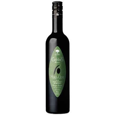 Castelas, huile d'olive extra vierge Bouteille 500 ml