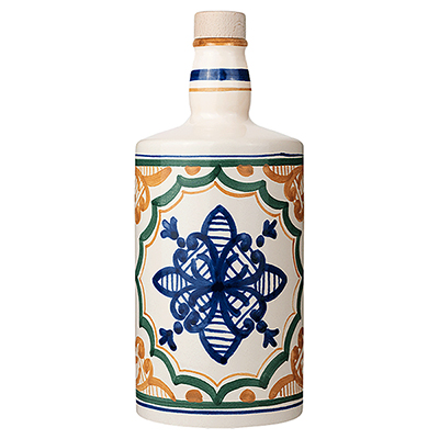 Centonze, Ceramiche di Caltagirone EVO Monocultivar Nocellara del Belice BIO Blue Flower