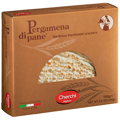 Cherchi, Pergamena di Pane Guttiau 100 g senza Olio