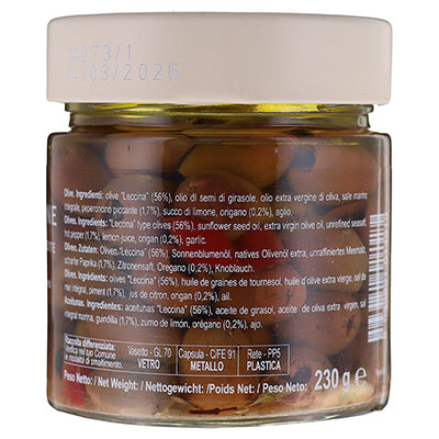 I Contadini, Olive Leccine denocciolate e  condite
