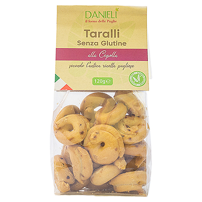 Danieli, Tarallini alla Cipolla senza glutine