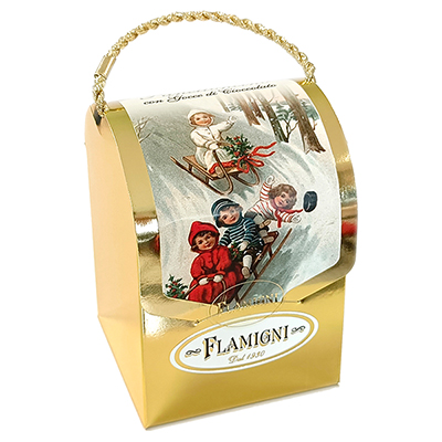 Flamigni, Espositore Panettoncini con gocce di cioccolato