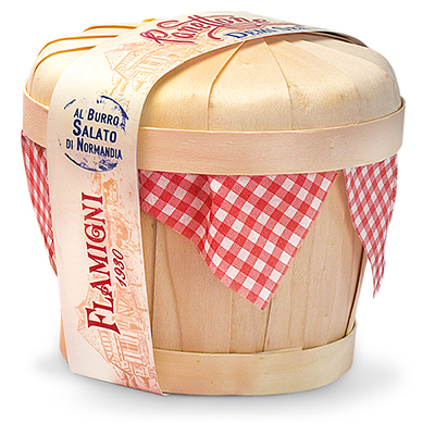 Flamigni, Panettone Demi sel  In Balsa di Legno