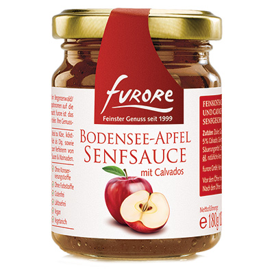 Furore, Bodensee-Apfel Senfsauce mit Calvados