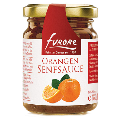 Furore, Orangen Senfsauce