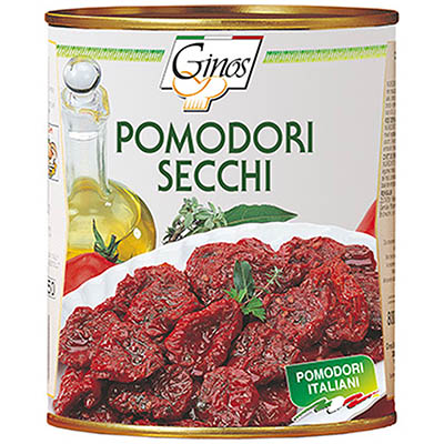 Ginos, Pomodori secchi italiani in olio girasole