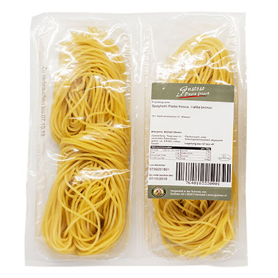Pasta Giannini, Spaghetti Pasta fresca, trafila bronzo