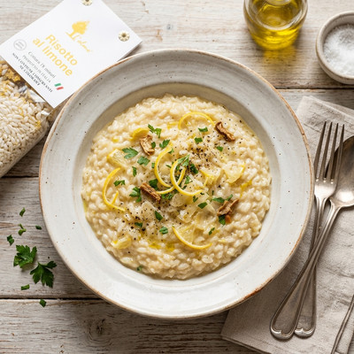 Olmo, Risotto al Limone