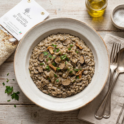 Olmo, Risotto al Tartufo
