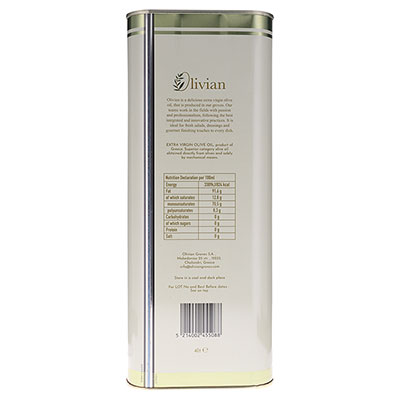 Olivian Groves, Olivian Extra Virgin Olive Oil