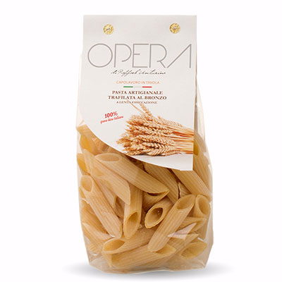 Opera, Penne Zite al bronzo, 100% grano Italiano