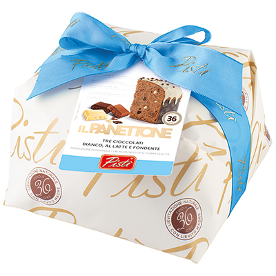 Pisti, Panettone Incarto ai 3 cioccolati