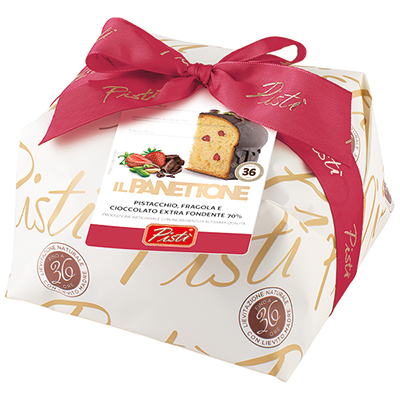 Pisti, Panettone Incarto con fragola