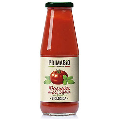 Primabio, Passata di Pomodoro BIO con Basilico