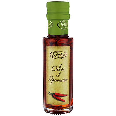 Ranise, Condimento all' Olio extra Vergine di Olive al Peperoncino piccante