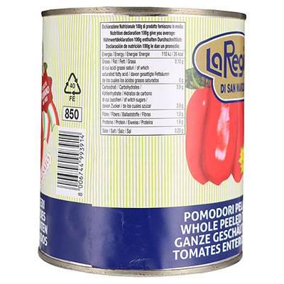 La Regina, Pomodoro Pelato