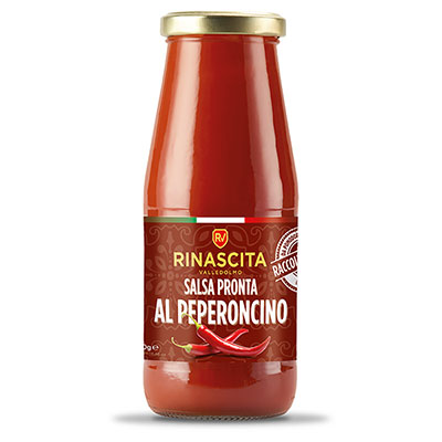 Rinascita, Salsa pronta al Peperoncino BIO