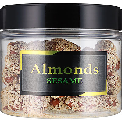 Mr Rizos, Caramelized Almonds Sesame