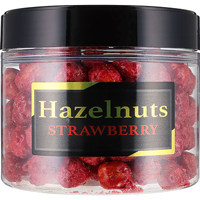 Mr Rizos, Caramelized Hazelnuts Strawberry Flavour