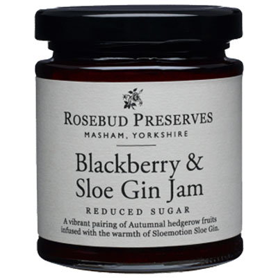 Rosebud Preserves, Blackberry & Sloe Gin
