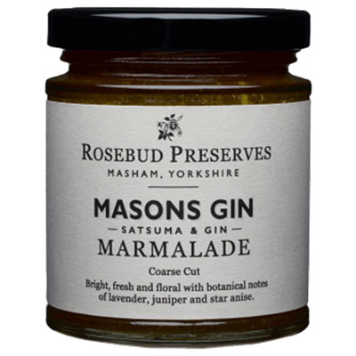 Rosebud Preserves, Mason's Satsuma & Gin