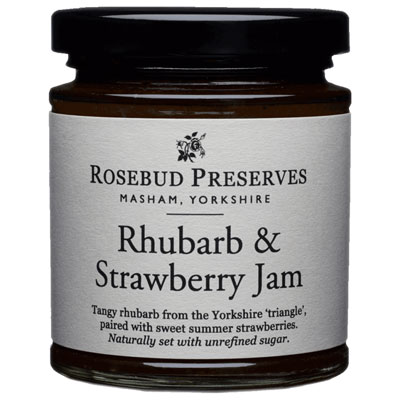 Rosebud Preserves, Rhubarb & Strawberry
