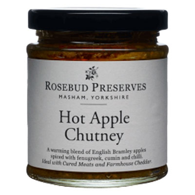 Rosebud Preserves, Bramley Apple & Chili Chutney
