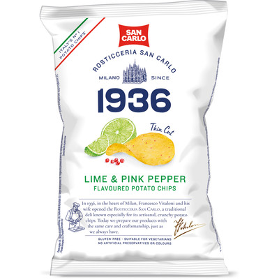 San Carlo, Lime & Pink Pepper Chips
