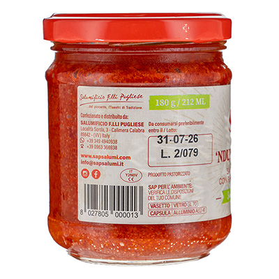Salumi di Calabria, Nduja di Spilinga in vaso