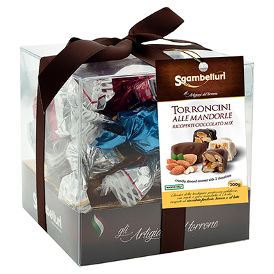 Sgambelluri, Croccanti alle Mandorle mix, Cubo