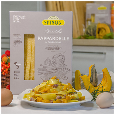 Spinosi, Papardelle all'uovo