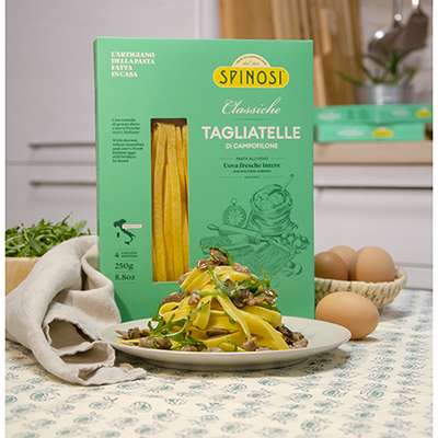 Spinosi, Tagliatelle all'uovo