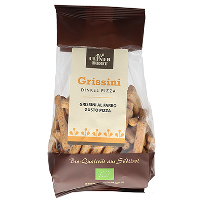Ultner Brot, BIO Grissini Dinkel Pizza 150g