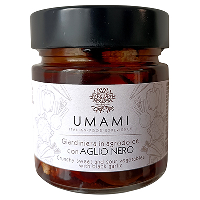 Umami, Giardiniera all' Aglio nero