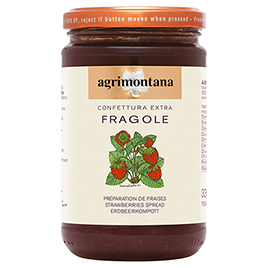 Agrimontana, Confettura extra di Fragole