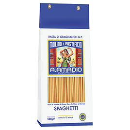 Pastificio Amadio, Spaghetti 2.2 mm, Pasta di Gragnano IGP