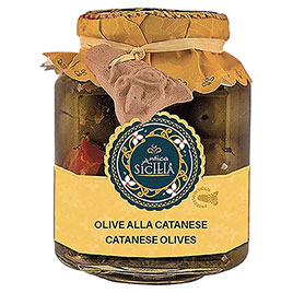 Antica Sicilia, Olive condite alla catanese in olio EVO