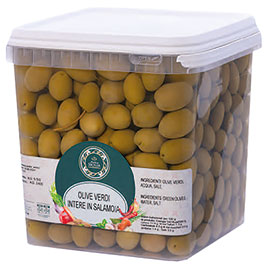 Antica Sicilia, Olive verdi in salamoia secchiello kg 5.5